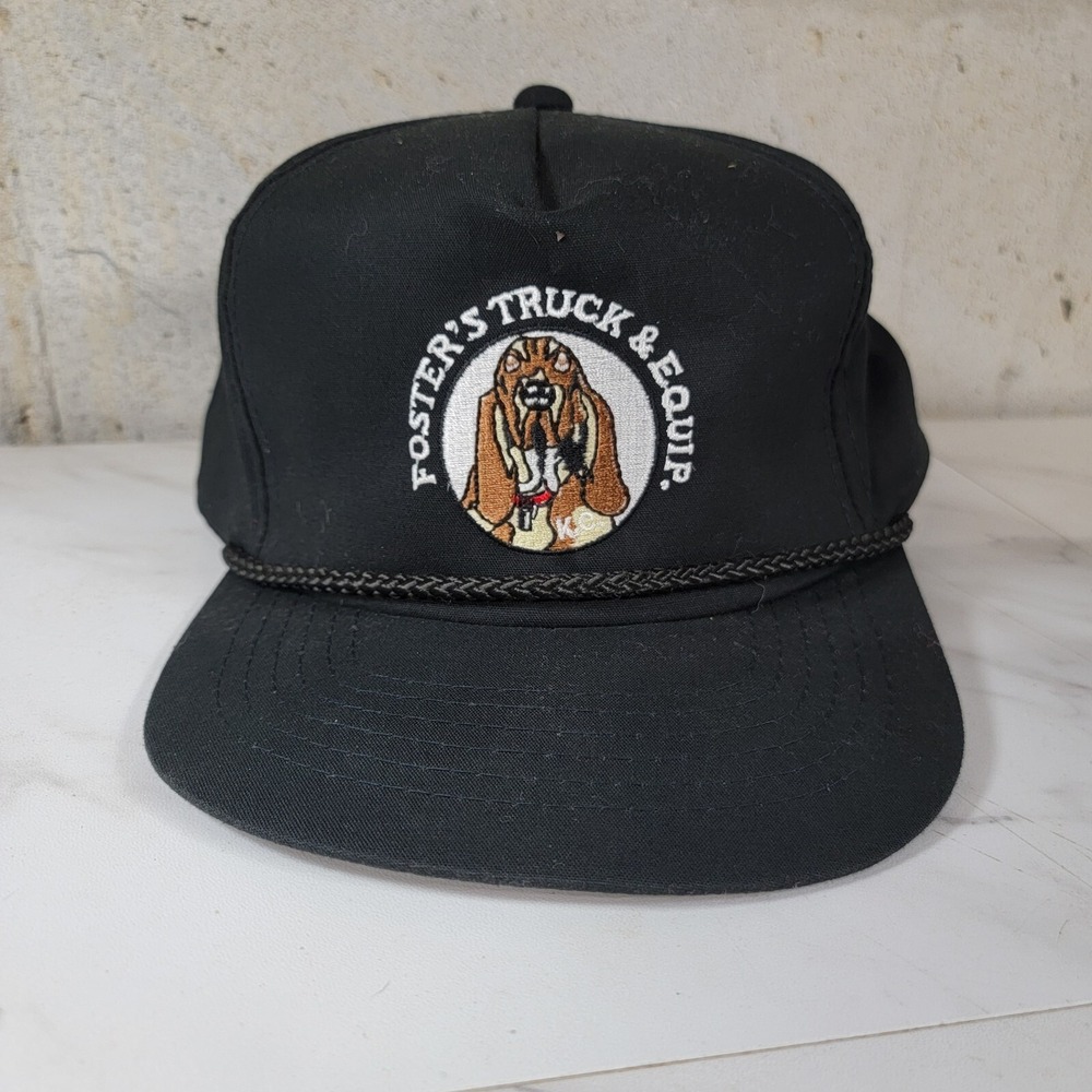 Vintage Hat Cap Snapback Adjustable Foster's Truck Equipment Red 80s 90s Youngan